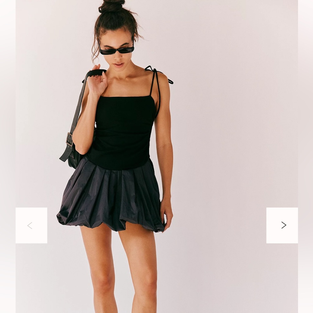 Free People Black Mini Dress